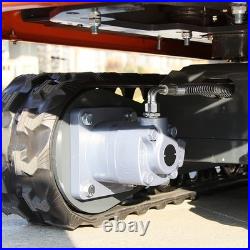 USA 1 Ton B&S Gas Mini Excavator Tracked Crawler 13.5 HP With Hydraulic Thumb