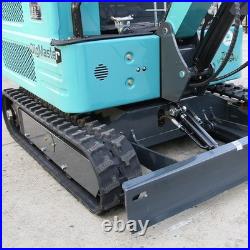 USA STOCK, New 1.8Ton Mini Kubota Diesel Engin Excavator Pilot Hydraulic System
