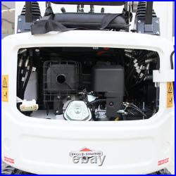 USA Stock, 2000lb Mini Excavator, Hydraulic Thumb Clip, Pilot Control System