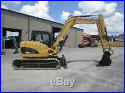 USED CAT 308D Excavator Hydraulic Heat/AC 3rd+4th Valves Glass Cab