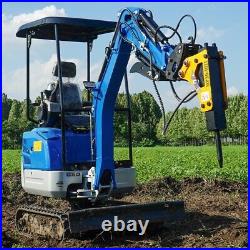 US Spot 1 Ton Hydraulic Mini Excavator Attachment Breaker 180 Impact For Sale US Spot 1 Ton Hydraulic Mini Excavator Attachment Breaker 180 Impact For Sale