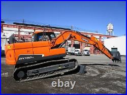 Unused 2020 Doosan DX140 LC Hydraulic Crawler Excavator Dozer Blade Cab Diesel