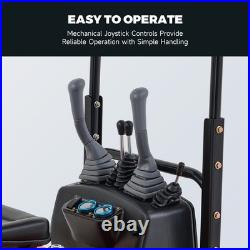 Upgrade 1T 1.3T Mini Excavator 13.5hp 23hp Digger Diesel Kubota/Gas B&S Engine