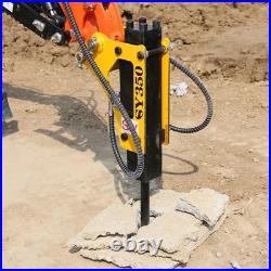 Upgraded Hydraulic Breaker Hammer For 0.8-2Ton Mini Excavator Attachments USA