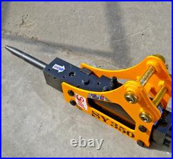 Upgraded Hydraulic Breaker Hammer For 0.8-2Ton Mini Excavator Attachments USA