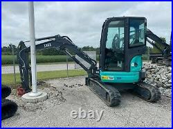 Used 2015 IHI 35V4 Compact Mini-Excavator A/C Swing Boom Backfill Blade 114 Hour