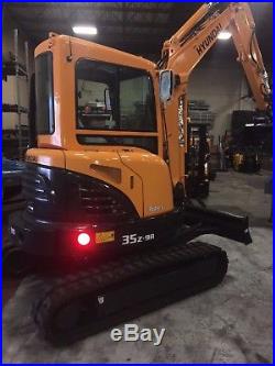 Used Hyundai Mini Excavator R35Z-9A with AC Cabin we offer leasing financing