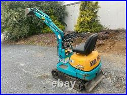 Used mini excavator KUBOTA K005 1473 Hrs very good condition