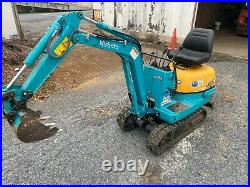 Used mini excavator KUBOTA K005 1473 Hrs very good condition