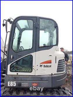 Used used excavators for sale Bobcat E85M Excavator