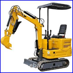 Virginia Spot Farm Garden Home 13.5HP Mini Excavator Tracked Crawler Digger Virginia Spot Farm Garden Home 13.5HP Mini Excavator Tracked Crawler Digger