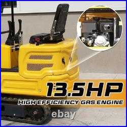 Virginia Spot Farm Garden Home 13.5HP Mini Excavator Tracked Crawler Digger Virginia Spot Farm Garden Home 13.5HP Mini Excavator Tracked Crawler Digger