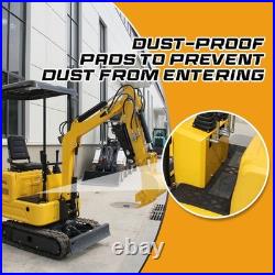 Virginia Spot Farm Garden Home 13.5HP Mini Excavator Tracked Crawler Digger Virginia Spot Farm Garden Home 13.5HP Mini Excavator Tracked Crawler Digger