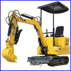 Virginia Spot Farm Garden Home 13.5HP Mini Excavator Tracked Crawler Digger Virginia Spot Farm Garden Home 13.5HP Mini Excavator Tracked Crawler Digger