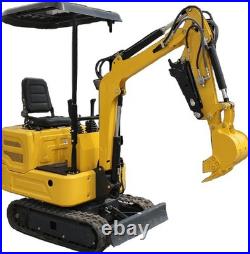 Virginia Spot Farm Garden Home 13.5HP Mini Excavator Tracked Crawler Digger Virginia Spot Farm Garden Home 13.5HP Mini Excavator Tracked Crawler Digger