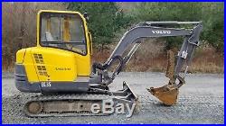 Volvo Ec35 Excavator Enclosed Cab 981 Hrs Nice! We Finance