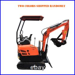 Wolfequip Backhoe Industrial Digger Crawler EPA 2000lbs 11.4HP Mini Excavator