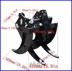 Wood Grabber for Mini Excavators Wood Grabber for Mini Excavators