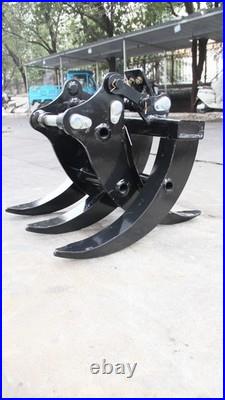 Wood Grabber for Mini Excavators Wood Grabber for Mini Excavators