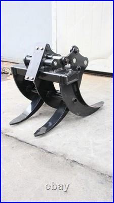 Wood Grabber for Mini Excavators Wood Grabber for Mini Excavators