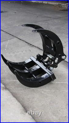Wood Grabber for Mini Excavators Wood Grabber for Mini Excavators