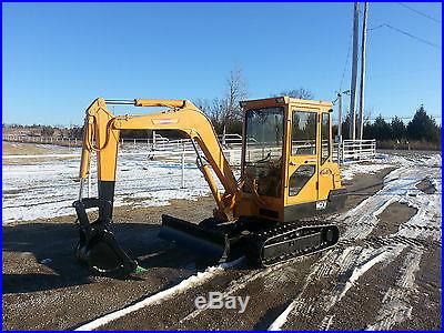 Yanmar B27 Mini Excavator Trackhoe Backhoe Dozer Yanmar Diesel Cab with Heat