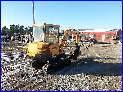 Yanmar B27 Mini Excavator Trackhoe Backhoe Dozer Yanmar Diesel Cab with Heat