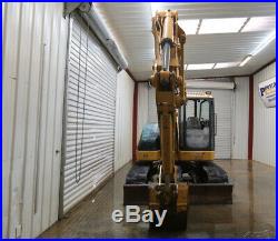 Yanmar B7-3 Cab Track Excavator, Ac/heat, Straight Blade