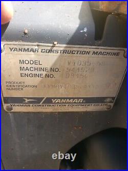 Yanmar VIO35-5B-Mini Excavator 4,858 hours