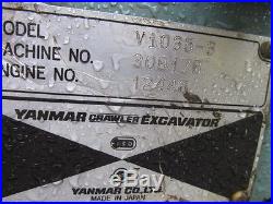 Yanmar VIO35 Mini Excavator