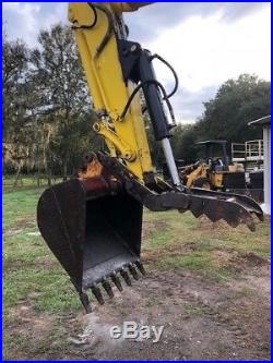 Yanmar VIO70 17,000 lb excavator with Hydraulic thumb ready to work! RUBBER PADS
