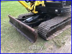 Yanmar VIO70 17,000 lb excavator with Hydraulic thumb ready to work! RUBBER PADS