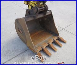 Yanmar Vio27-2 Mini Excavator Rubber Tracks Backhoe bidadoo