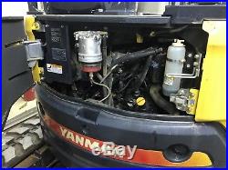 Yanmar Vio45-6a MIDI Excavator Rubber Track Hyd Full Cab Diesel Backhoe