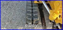Yanmar YB121 Mini Excavator Trackhoe Backhoe Dozer 1630 Hours NICE MACHINE