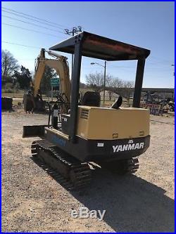 Yanmar YB301 Mini Excavator With Thumb